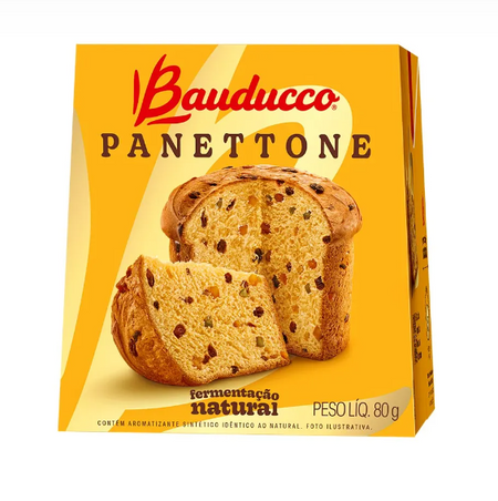 Mini Panettone Bauducco 80g | 12 unidades