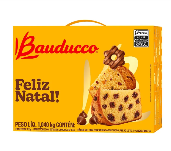 Cesta de Natal PP Bauducco | 6 unidades